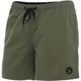 Ladeheid LA-LA40-128-SWS Heren Zwembroek - Zwemshorts - met zijzakken en achterzak - sneldrogend - met binnenslip van mesh - Koordsluiting - Polyester - Khaki - S