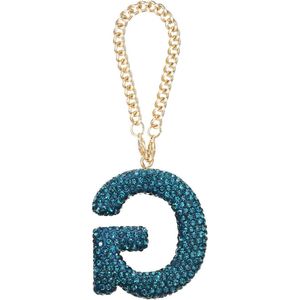 Autoletterhanger met Kristallen Ornamenten - Letter G - Interieur Decoratie Accessoire voor Auto Achteruitkijkspiegel - Vrouwen Accessoire - DIY Handwerk