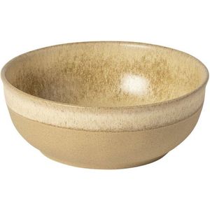 Kitchen trend - Arenito - kom poke bowl - zandgeel - set van 6 - 18,5 cm rond