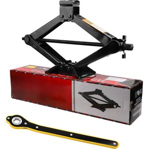 Autokrik Hydraulisch - Auto Krik Elektrisch - Autokrik Laag - Duurzaam En Eenvoudig Te Gebruiken - Ideaal Voor Snel En Veilig Banden Wisselen Op Alle Voertuigen