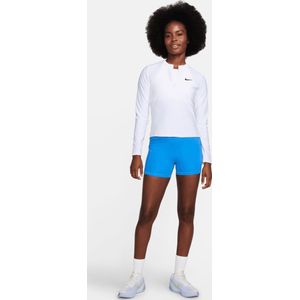 Nike Dames Drifit Adv Short Photo Blue