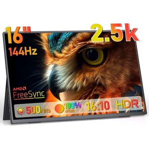 DailySupplies® Portable Monitor - Draagbare Scherm - 16 Inch