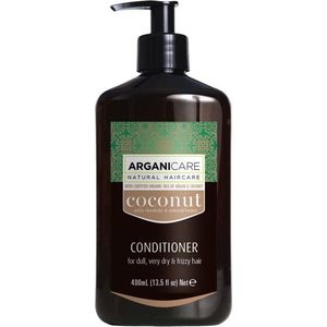Arganicare - Conditioner - Argan & Kokosnoot - 400 ml - Voor Dof en Zeer Droog Haar