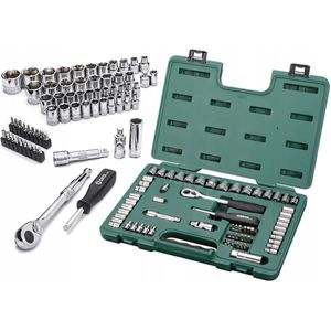 SATA DIP LENS SET 65 STUKS 1/4"" 3/8"" METRISCH & INCH ST09011SJ