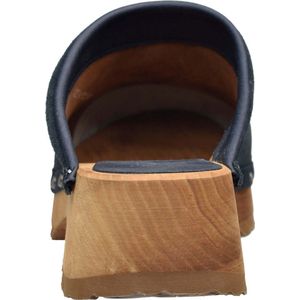 Sanita Damen Clogs Wood-Cho Chunky Open 477195 Dark Blue-40