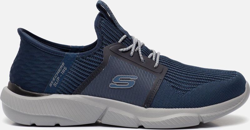 Skechers - Ingram Brackett - Sneakers - Blauw - Textiel