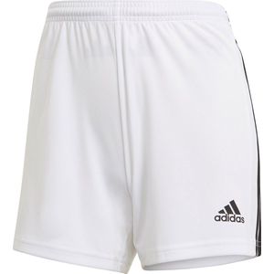 Adidas Squadra 21 Short Dames - Wijnrood / Zwart | Maat: 2XL