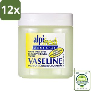 Alpi-Fresh - Body Care - Vaseline - Bescherming & Hydratatie - 125 ml - Voordeelverpakking - 12 stuks - Vaseline - Huidverzorging