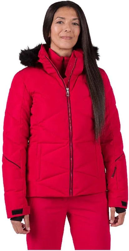 Rossignol Staci Pearly Jas Rood XL Vrouw