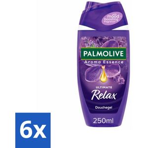 Palmolive Douchegel Aroma Essence Ultimate Relax 250 ml - Voordeelverpakking - 6 stuks
