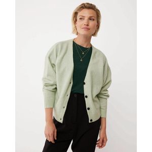 Mexx V-neck Knitted Pullover Light Green - Maat L