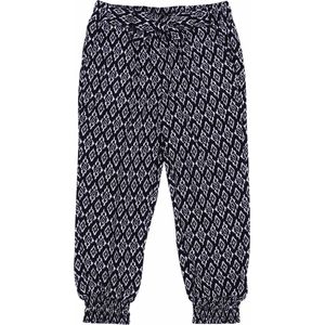 Zwart-witte losse broek