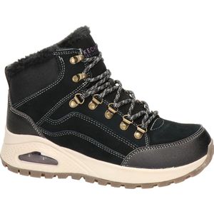 Skechers Uno Rugged dames veterboot - Zwart - Maat 36