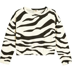 Ronde kraag Stof gedetailleerd Sweatshirt