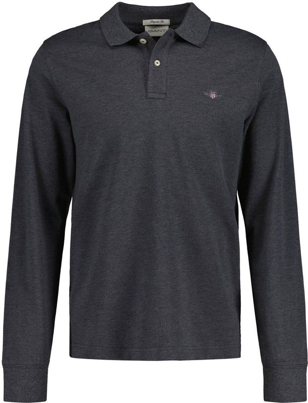 Gant Rugger Pique Lange Mouw Poloshirt