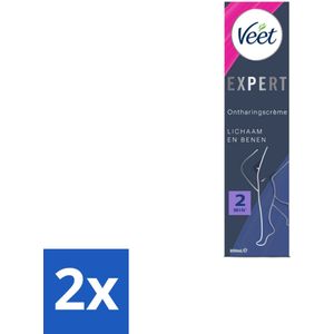 Veet Expert Ontharingscrème Benen 200 ml - Voordeelverpakking - 2 stuks