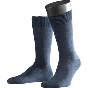 FALKE Swing 2-Pack zacht zonder motief hoogwaardig ondoorzichtig mid-rise hoogwaardig Katoen Multipack Blauw Heren sokken - Maat 39-42