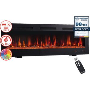 Elektrische Haard - Zwart - Staal
