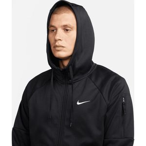 Nike Men Tech-Fit Full Zip Hoodie - Sporttrui Voor Heren - Zwart - 3XL