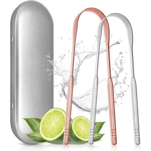 Lexium Tongschraper Koper - Tongborstel - Tongreiniger - Frisse Adem