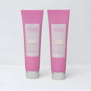 Curly Girl Shampoo & Conditioner - Met proteine - Pump Haircare - Producten voor Krullend Haar - CG Methode - Krullen - Curly Girl Producten