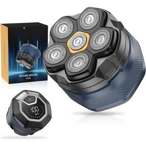 Skull Shaver - Gladde en Snelle Scheerervaring - Voor Hoofd, Gezicht en Nek - Ergonomisch en Draadloos Design - Precisie en Comfort in één - Voor een Strakke Look Thuis of Onderweg