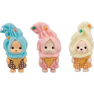 Actiefiguren Sylvanian Families Ice Cream Cuties