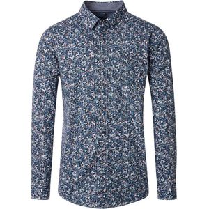 Casa Moda - Lange Mouw Overhemd - Wit - 100% Katoen - Regular Fit