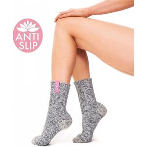 SOXS® SOX3845 | Wollen Sokken | Originals | Donkergrijs | Maat 42-46