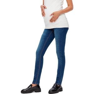 MAMALICIOUS MLLOLA SLIM BLUE JEANS Dames Jeans - Maat W29 X L32