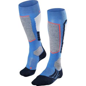 Falke SK2  Wintersportsokken - Maat 35-36 - Vrouwen - blauw/grijs
