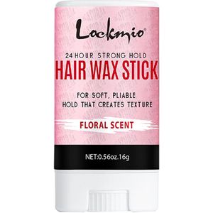 LOCKMIO Haar Wax Stick | Sterke Hold & Matte Finish | Anti Pluis Haarwax Stick | Flyaway Controle | Haarstyling Stick voor Vrouwen & Mannen | Babyhaartjes Temmer | Slick Back Bun | Natuurlijke Haar Pomade | Haar Wax Stick | Haar Gel Stick