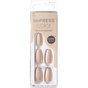 imPRESS Color Coffin - Kunstnagels - 30 stuks - Nepnagels - Latte