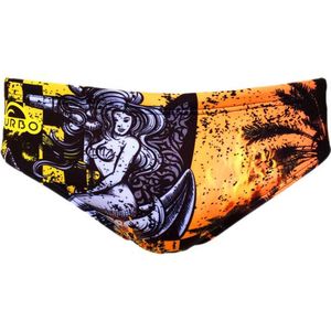 TURBO Dirty Surf Zwemslip Heren - Orange - XL