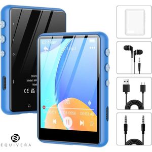 Equivera MP3 Speler Bluetooth - MP3 Speler - MP3 Speler met Bluetooth - MP3 Speler Bluetooth met FM Radio