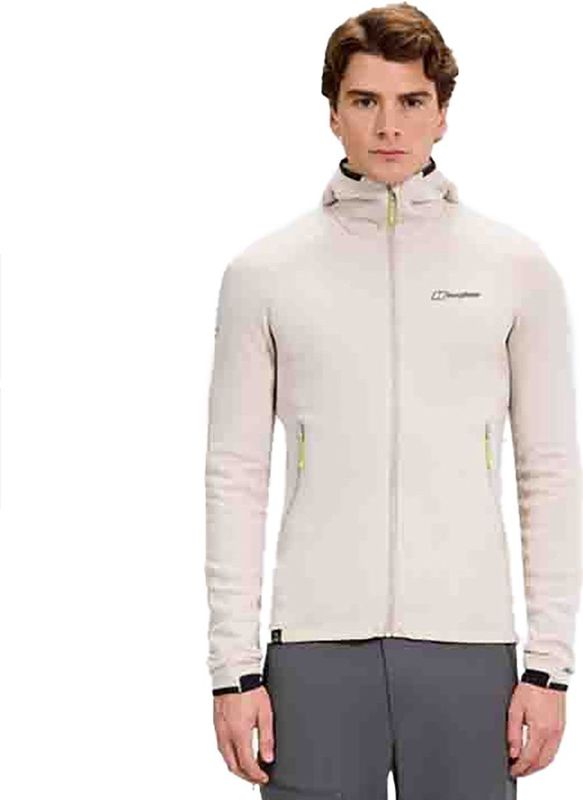 Berghaus - Kinetic Powerstretch - Jas - Beige - L Man