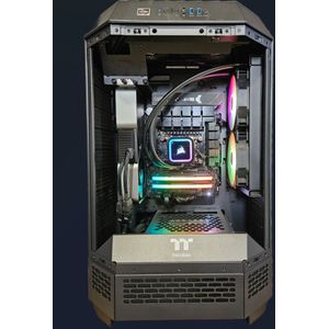 High End Gaming PC - Ryzen 9 7900 - RTX 4070 - 32GB RAM - 1TB SSD - Watercooler - Win11 Pro