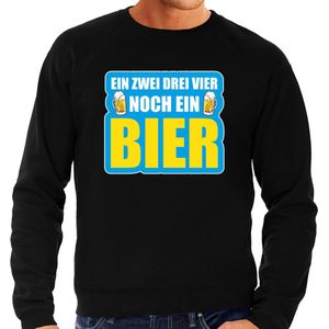 Bellatio Decorations Apres-ski sweater / trui Wintersport Noch ein bier heren - zwart XL