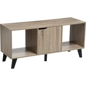 Five - Tv Meubel - Naturel Met Zwarte Poten - 100.8x33.5x47 cm