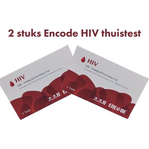 HIV zelftest | Encode HIV Zelftest | Thuistest HIV | SOA Test | 2 stuks