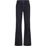 Red Button - Claudette - Flared Jeans - Dark Blue - Streeppatroon