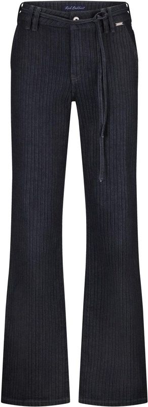 Red Button - Claudette - Flared Jeans - Dark Blue - Streeppatroon