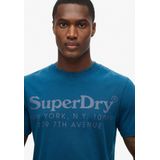 Superdry - Tonal Venue Logo - T-shirt - Katoen - Korte Mouwen