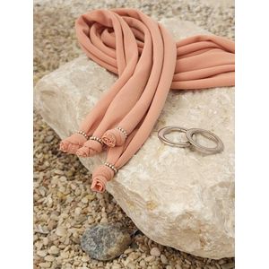 Birdini Veter - Kort - Nude - geschikt voor Birdini Slipper met verwisselbare veters