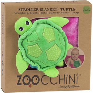 Zoocchini knuffeldeken Schildpad - Roze