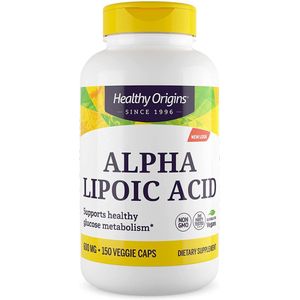 Alfa liponzuur 600 mg (150 Capsules) - Healthy Origins