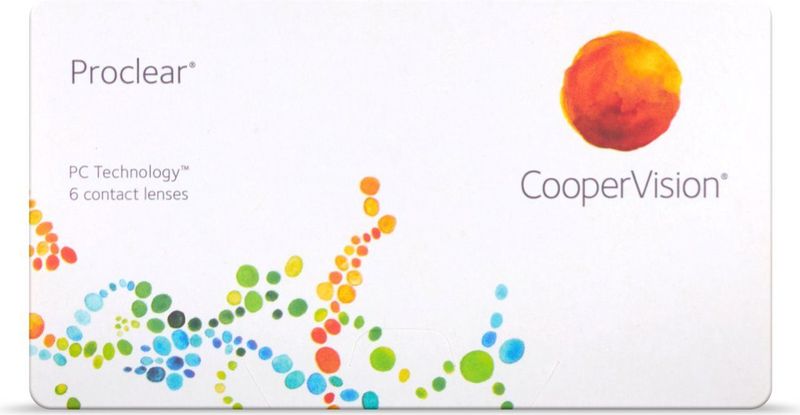 Proclear - Compatibles Sphere - Maandlenzen - Transparant - Omafilcon A, Omafilcon B