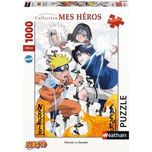 Naruto vs. Sasuke- Puzzel 1000 Stukjes