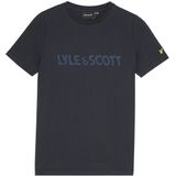 Lyle & Scott - T-shirt - Marineblauw - Voor Jongens