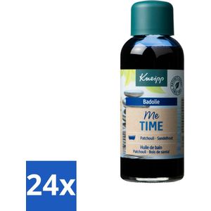 Kneipp - Badolie - Me-Time - Patchouli & Sandelhout - 100 ml - Voordeelverpakking - 24 stuks
